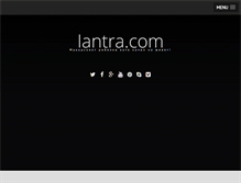 Tablet Screenshot of iantra.com